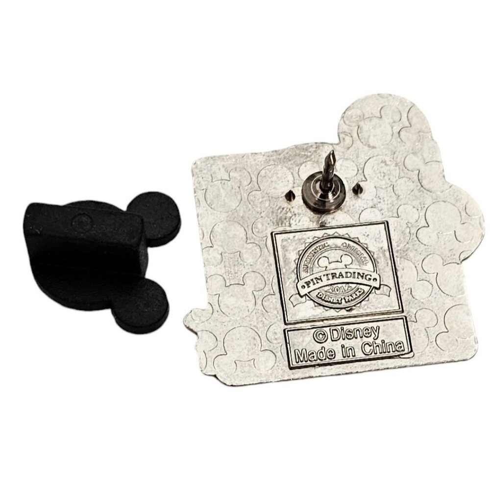2012 Disney Purple Black Mickey Mouse Pin L458 - Picture 3 of 5
